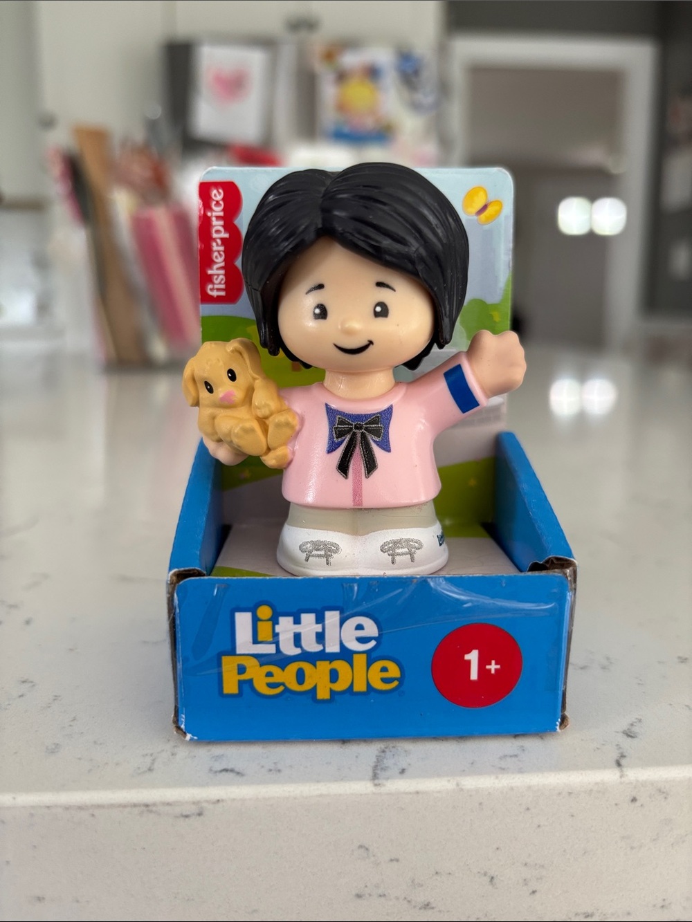 Fisher-Price Little People Girl Figure With Bunny